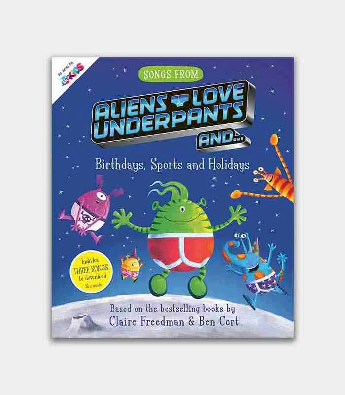 Book cover of Aliens Loves underpants
