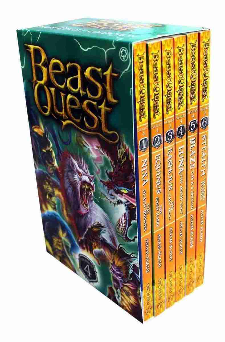 Beast Quest Series 4 Pack of 6 books