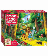 Book with 100 piece jigsaw Wizard of Oz