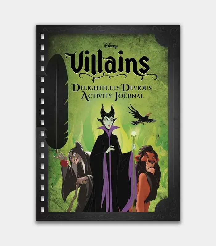 Disney Villains Delightfully Devious Activity Journal