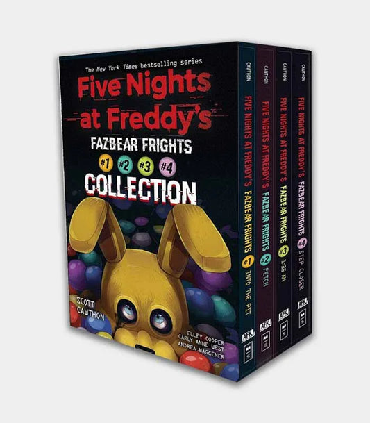 Five Nights at Freddys Fazbear Frights 4 Book Set Collection