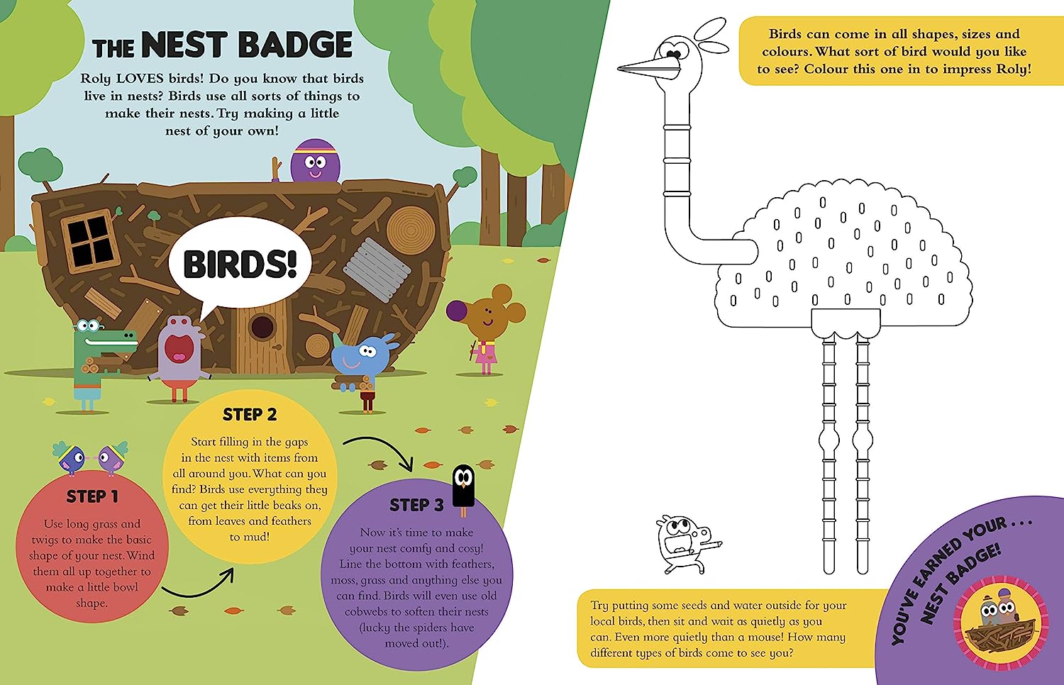 Hey Duggee Duggee's Nature Activity Book Inside 2