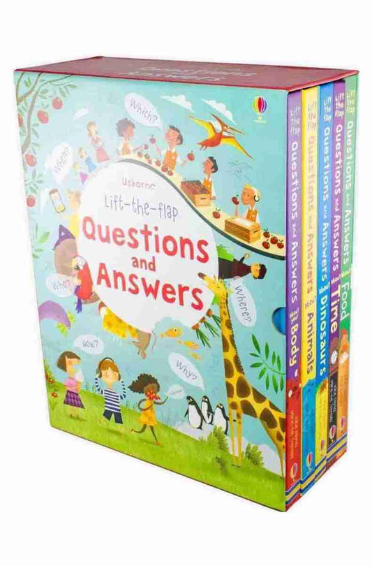 Lift-the-flap Questions and Answers 5 Books Set