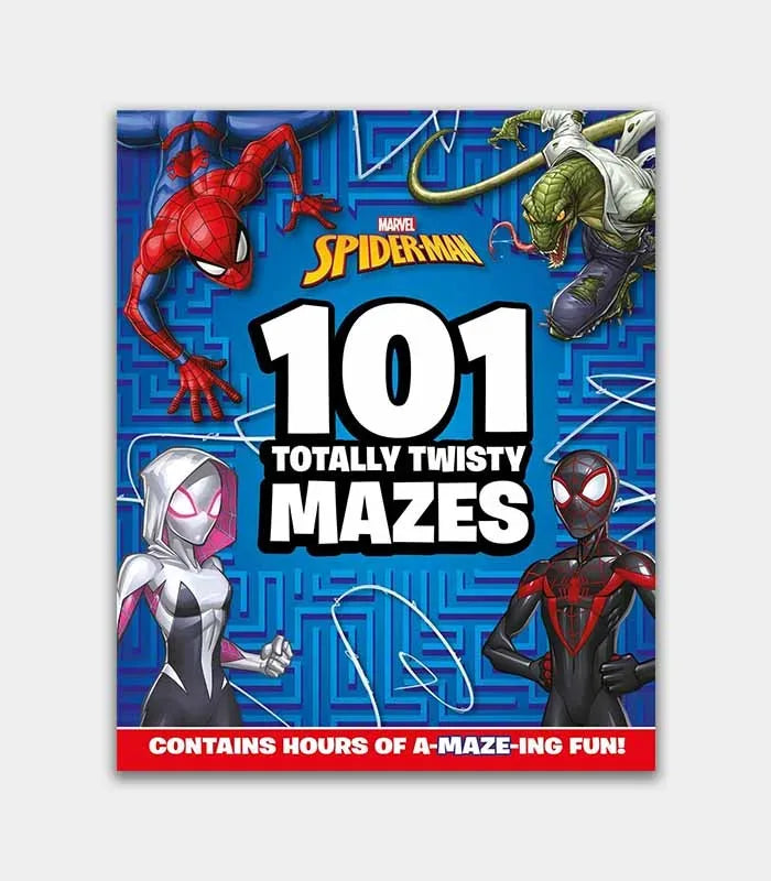 Marvel Spider-Man 101 Totally Twisty Mazes