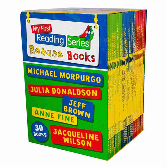 My First Reading Series Banana Books Collection 30 Books Box Set