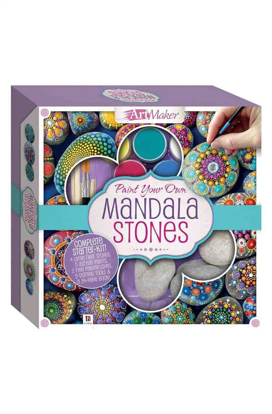 Paint Your Own Mandala Stones Kit Box