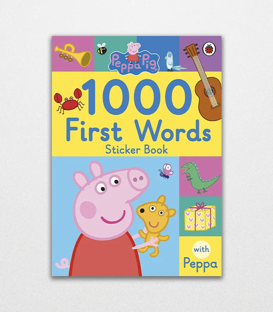 Peppa Pig 1000 First Words Sticker Book