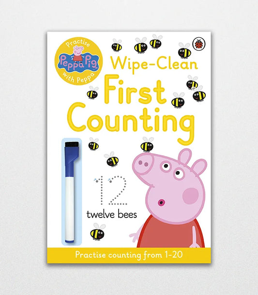 Peppa Pig Wipe-Clean First Counting