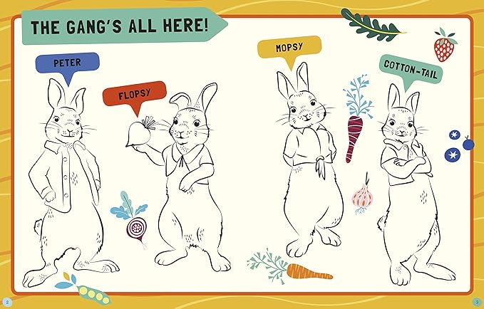 Peter Rabbit Movie 2 Colouring Sticker Activity