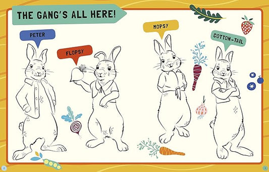 Peter Rabbit Movie 2 Colouring Sticker Activity