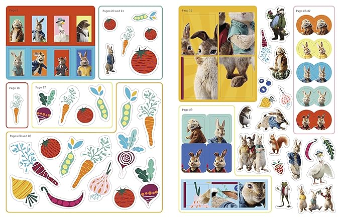 Peter Rabbit Movie 2 Colouring Sticker Activity