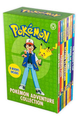 Pokemon Adventure 8 Books Collection
