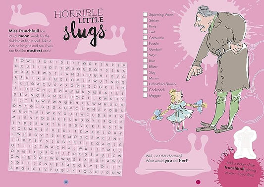 Roald Dahl's Matilda Wonderful Sticker Activity Book