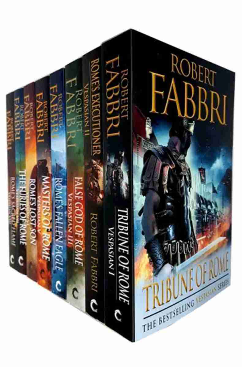 Robert Fabbri Vespasian Series 8 Books Collection Set