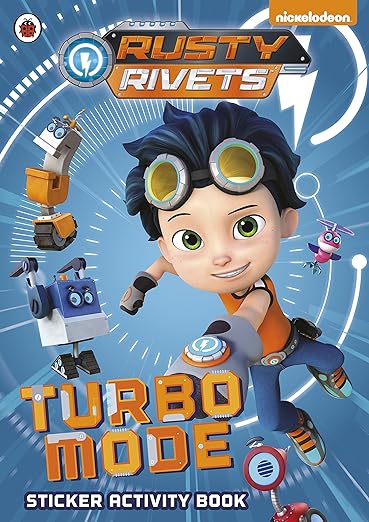 Rusty Rivets: Turbo Mode: Sticker Activity Book