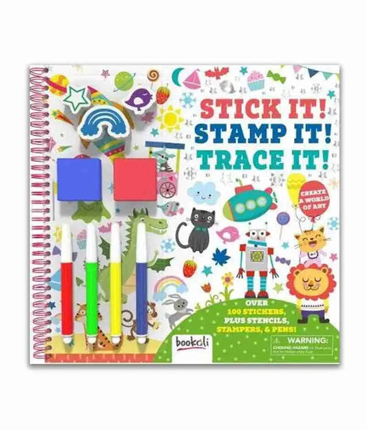 Stick It! Stamp It! Trace It!