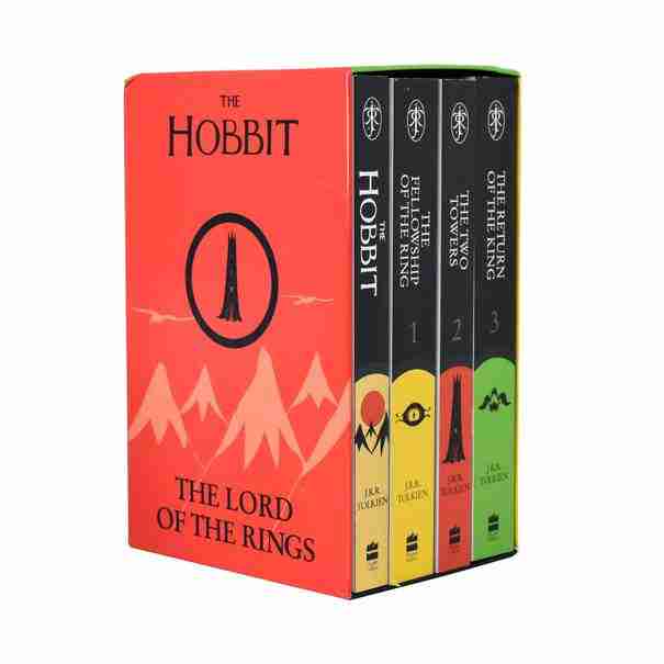 The Hobbit and The Lord Of The Rings 4 Books Collection Set