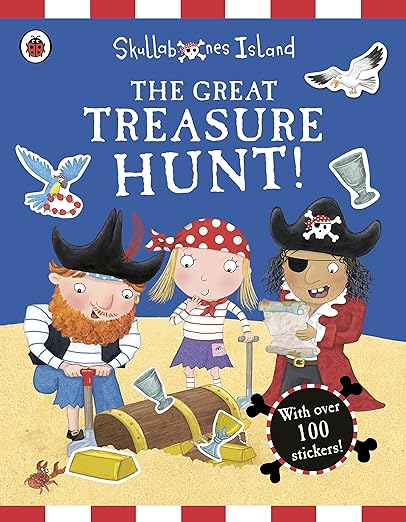 The Great Treasure Hunt a Ladybird Skullabones Island Sticker Activity Book