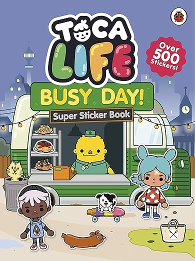 Toca Life: Busy Day!: Super Sticker Book