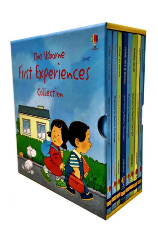 Usborne First Experiences Collection 8 Books Box Set