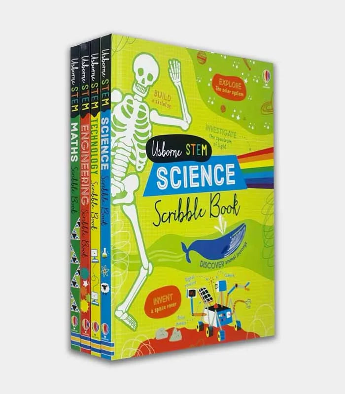 Usborne Stem Series 4 Books Collection Set