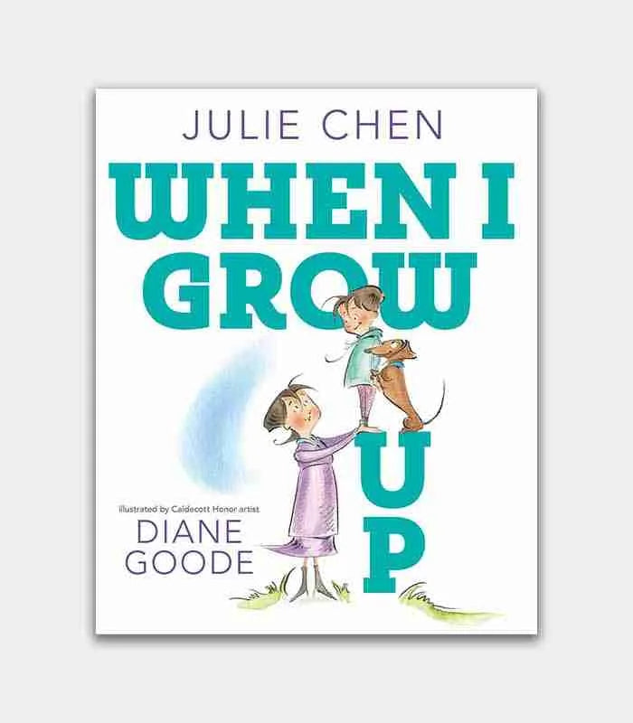 Book cover of when i grow up