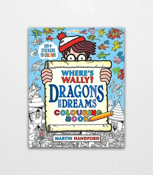 Where's Wally Dragons and Dreams Colouring Book