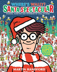 Where's Wally Santa Spectacular Sticker Activity Book